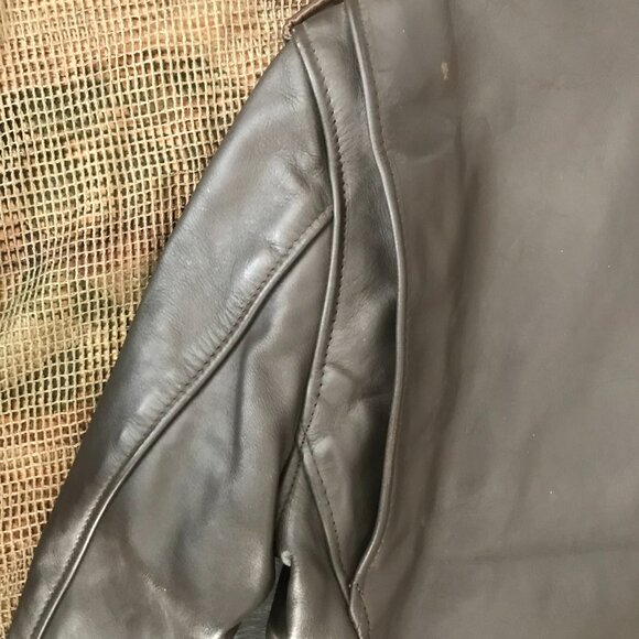 Schott 613 / 7007 One Star Cowhide Double Riders Jacket - Picture 9 of 14